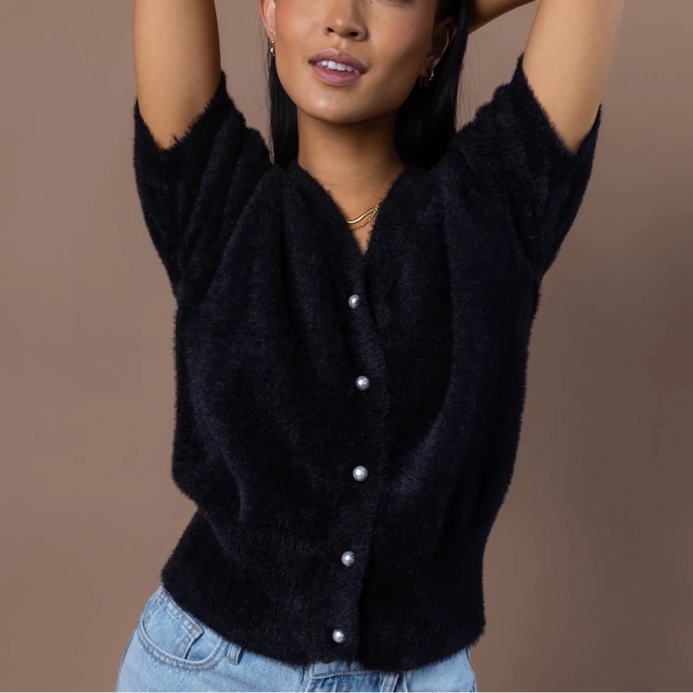 Bohme EMERSON SWEATER IN BLACK - Picture 4 of 6